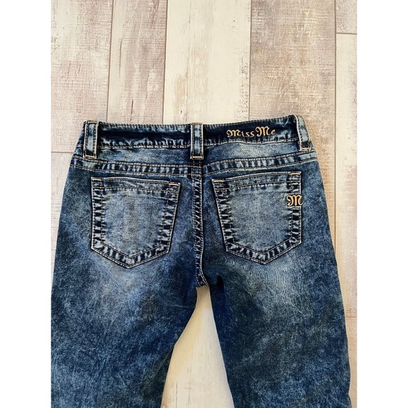 Miss Me Signature Skinny Jeans Size 26 Denim Women's Low Rise Blue Womens MISS M - Picture 6 of 6
